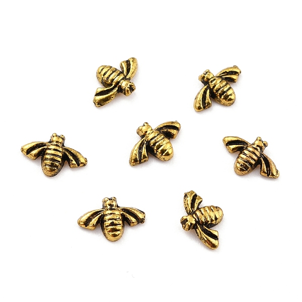 PandaHall Alloy Cabochons, 3D Bee, Nail Art Decoration Accessories, Antique Golden, 3.5x5.5x1mm Alloy Bees
PandaHall Alloy Cabochons, 3D Bee, Nail Art Decoration Accessories, Antique Golden, 3.5x5.5x1mm Alloy Bees