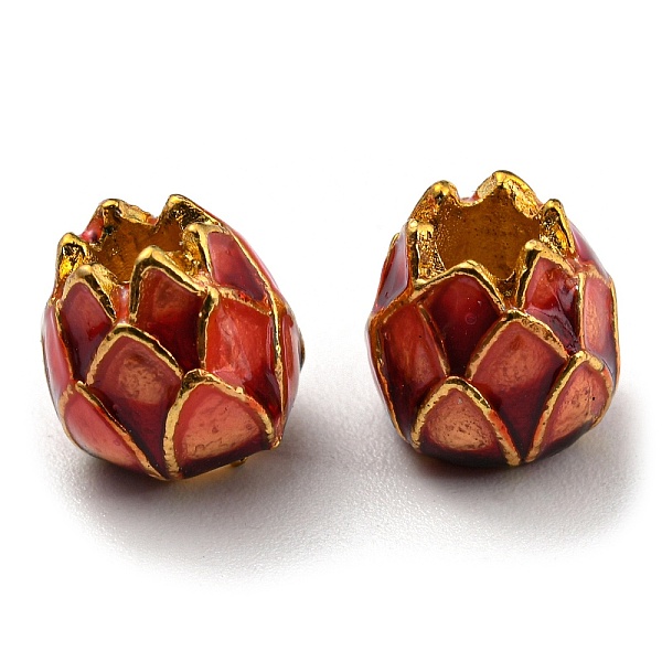 PandaHall Alloy Enamel Beads, Real 24K Gold Plated, Flower, Red, 9x9mm, Hole: 3mm Alloy+Enamel Flower Red
PandaHall Alloy Enamel Beads, Real 24K Gold Plated, Flower, Red, 9x9mm, Hole: 3mm Alloy+Enamel Flower Red