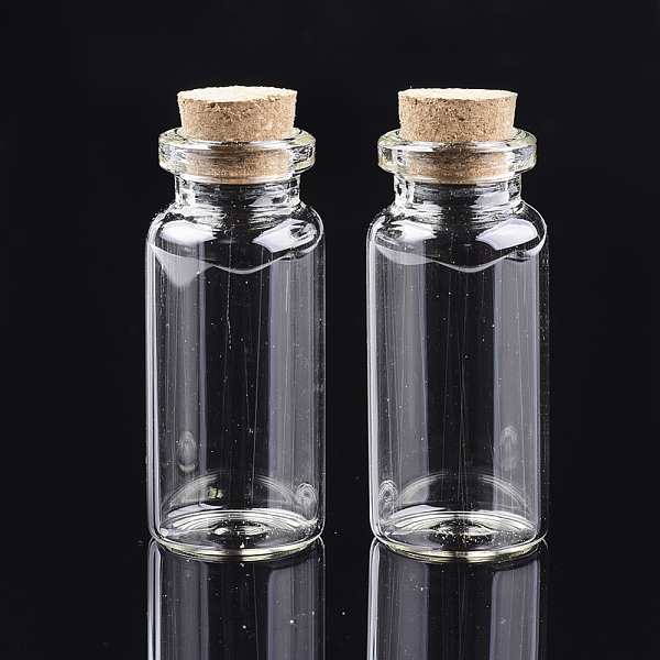 PandaHall Glass Jar Glass Bottles Bead Containers, with Cork Stopper, Wishing Bottle, Clear, 5x2.2cm, Hole: 12.5mm, Capacity: 19ml(0.64 fl....
PandaHall Glass Jar Glass Bottles Bead Containers, with Cork Stopper, Wishing Bottle, Clear, 5x2.2cm, Hole: 12.5mm, Capacity: 19ml(0.64 fl....