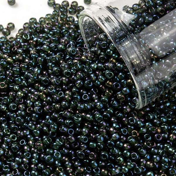 PandaHall TOHO Round Seed Beads, Japanese Seed Beads, (384) Inside Color Green/Green, 11/0, 2.2mm, Hole: 0.8mm, about 5555pcs/50g Glass
PandaHall TOHO Round Seed Beads, Japanese Seed Beads, (384) Inside Color Green/Green, 11/0, 2.2mm, Hole: 0.8mm, about 5555pcs/50g Glass