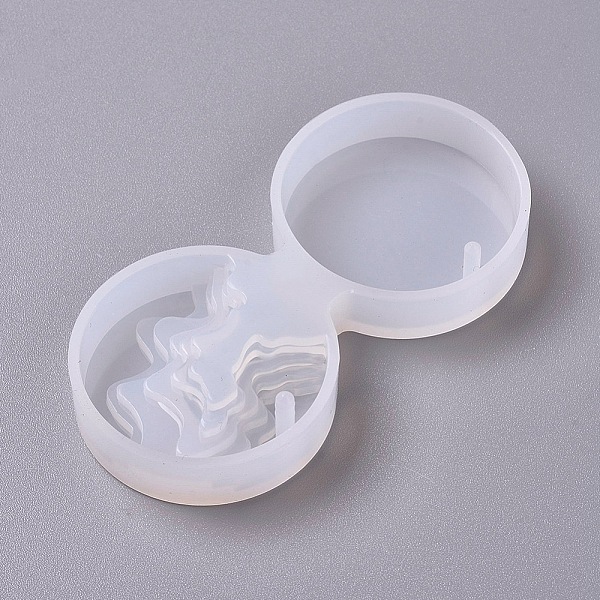PandaHall Pendant Silicone Molds, Resin Casting Molds, For UV Resin, Epoxy Resin Jewelry Making, Inland, White, 72x35x10mm, Inner Diameter...
PandaHall Pendant Silicone Molds, Resin Casting Molds, For UV Resin, Epoxy Resin Jewelry Making, Inland, White, 72x35x10mm, Inner Diameter...