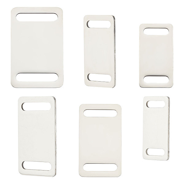 PandaHall Gorgecraft 6Pcs 3 Style Stainless Steel Blank Fixture Block, Rectangle, Stainless Steel Color, 2pcs/style Stainless Steel...
PandaHall Gorgecraft 6Pcs 3 Style Stainless Steel Blank Fixture Block, Rectangle, Stainless Steel Color, 2pcs/style Stainless Steel...