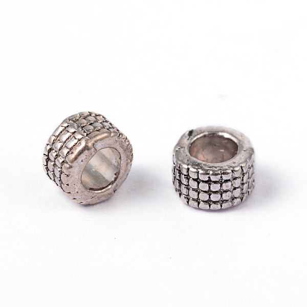 PandaHall Tibetan Style Alloy Spacer Beads, Lead Free & Nickel Free & Cadmium Free, Column, Antique Silver, about 5mm in diameter, 3mm long...
PandaHall Tibetan Style Alloy Spacer Beads, Lead Free & Nickel Free & Cadmium Free, Column, Antique Silver, about 5mm in diameter, 3mm long...