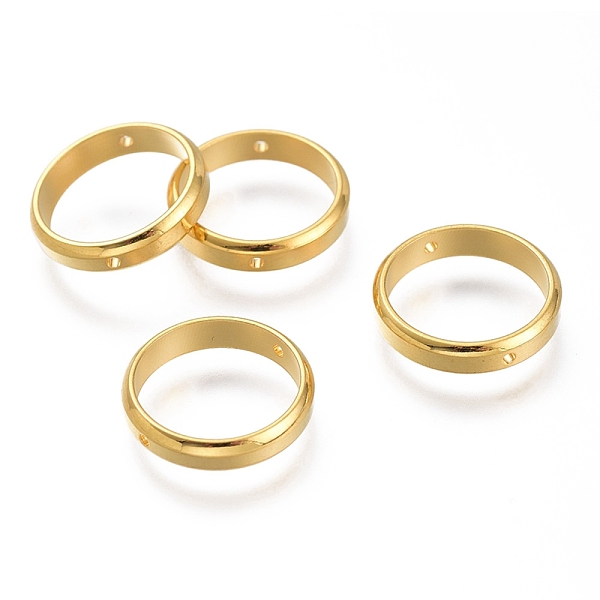 PandaHall 201 Stainless Steel Bead Frames, Ring, Golden, 14x3mm, Hole: 1mm 201 Stainless Steel Ring
PandaHall 201 Stainless Steel Bead Frames, Ring, Golden, 14x3mm, Hole: 1mm 201 Stainless Steel Ring