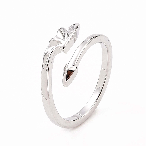 PandaHall Brass Dragon Wings Cuff Ring for Women, Platinum, Inner Diameter: 18mm Brass
PandaHall Brass Dragon Wings Cuff Ring for Women, Platinum, Inner Diameter: 18mm Brass