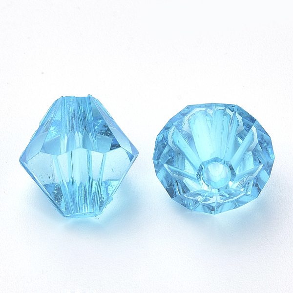 PandaHall Transparent Acrylic Beads, Bicone, Deep Sky Blue, 6x5.5mm, Hole: 1.5mm, about 6120pcs/500g Acrylic Bicone Blue
PandaHall Transparent Acrylic Beads, Bicone, Deep Sky Blue, 6x5.5mm, Hole: 1.5mm, about 6120pcs/500g Acrylic Bicone Blue