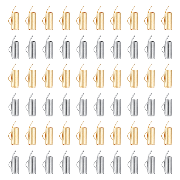 PandaHall Unicraftale 100Pcs 2 Colors 304 Stainless Steel Slide On End Clasp Tubes, Slider End Caps, Golden & Stainless Steel Color...
PandaHall Unicraftale 100Pcs 2 Colors 304 Stainless Steel Slide On End Clasp Tubes, Slider End Caps, Golden & Stainless Steel Color...