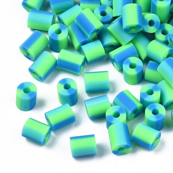 PandaHall Handmade Polymer Clay Beads, 3 Tone, Column, Medium Spring Green, 5x2.5~6.5mm, Hole: 1.8mm Polymer Clay Column
PandaHall Handmade Polymer Clay Beads, 3 Tone, Column, Medium Spring Green, 5x2.5~6.5mm, Hole: 1.8mm Polymer Clay Column