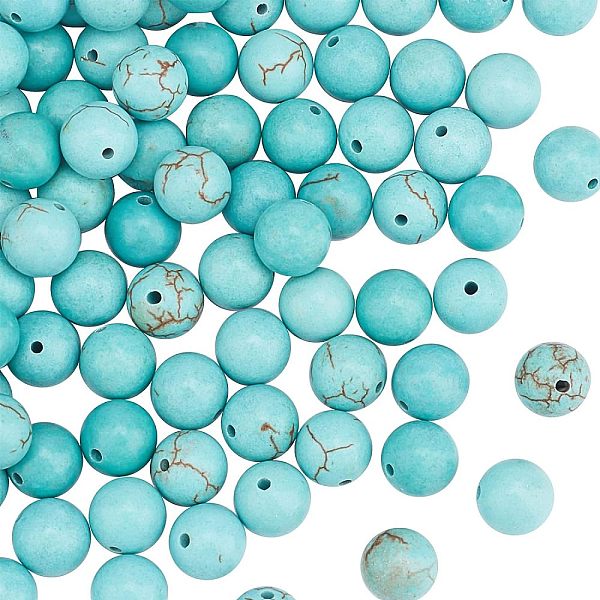 PandaHall OLYCRAFT 153pcs Synthetic Howlite Beads 8mm Dyed Turquoise Howlite Beads Gemstone Energy Stone Round Loose Beads for Bracelet...
PandaHall OLYCRAFT 153pcs Synthetic Howlite Beads 8mm Dyed Turquoise Howlite Beads Gemstone Energy Stone Round Loose Beads for Bracelet...