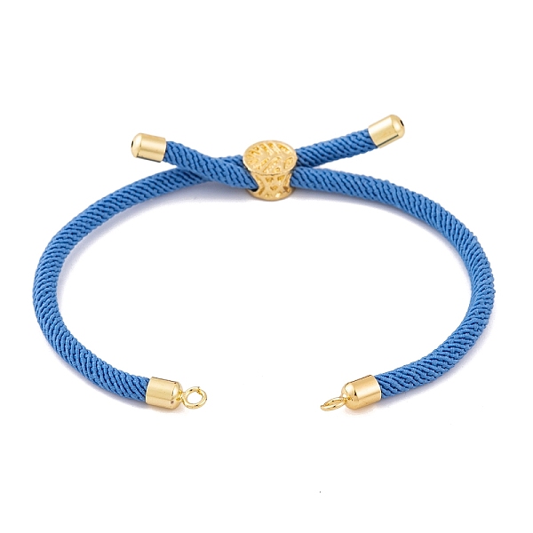 PandaHall Nylon Cords Bracelet Makings Fit for Connector Charms, with Golden Brass Tree Slider Beads, Long-Lasting Plated, Dodger Blue...
PandaHall Nylon Cords Bracelet Makings Fit for Connector Charms, with Golden Brass Tree Slider Beads, Long-Lasting Plated, Dodger Blue...