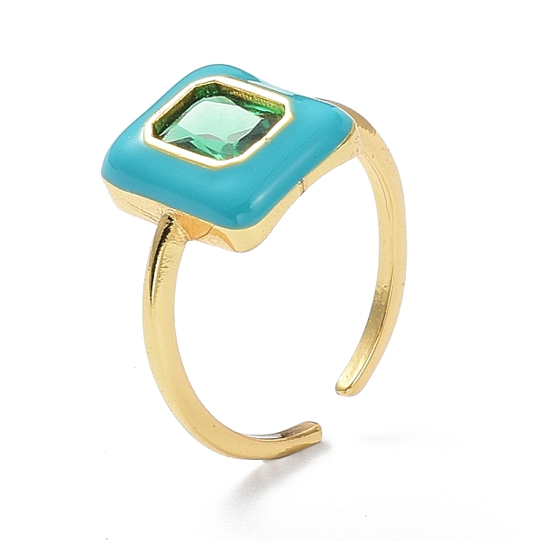PandaHall Brass Inlaid Green Cubic Zirconia Cuff Rings, with Enamel, Real 18K Gold Plated, Long-Lasting Plated, Square, Mixed Color, US Size..., Multicolor
PandaHall Brass Inlaid Green Cubic Zirconia Cuff Rings, with Enamel, Real 18K Gold Plated, Long-Lasting Plated, Square, Mixed Color, US Size..., Multicolor