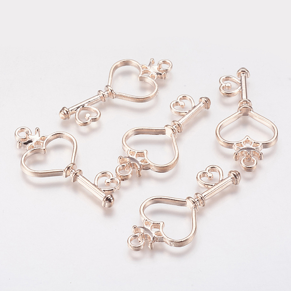 PandaHall Alloy Open Back Bezel Pendants, For DIY UV Resin, Epoxy Resin, Pressed Flower Jewelry, Heart Key, Rose Gold, 39x18x3mm, Hole: 3mm...
PandaHall Alloy Open Back Bezel Pendants, For DIY UV Resin, Epoxy Resin, Pressed Flower Jewelry, Heart Key, Rose Gold, 39x18x3mm, Hole: 3mm...