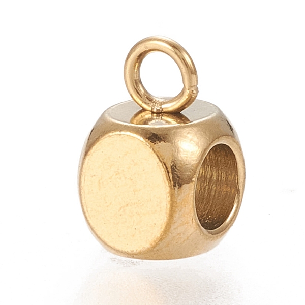 PandaHall Ion Plating(IP) 304 Stainless Steel Tube Bails, Loop Bails, Cube Bail Beads, Golden, 7.5x5x5mm, Hole: 1.6mm 304 Stainless Steel...
PandaHall Ion Plating(IP) 304 Stainless Steel Tube Bails, Loop Bails, Cube Bail Beads, Golden, 7.5x5x5mm, Hole: 1.6mm 304 Stainless Steel...