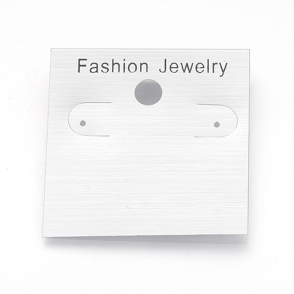 PandaHall Plastic Earring Display Card, Rectangle, Gainsboro, Size: about 51mm long, 49mm wide. Plastic Rectangle Gray
PandaHall Plastic Earring Display Card, Rectangle, Gainsboro, Size: about 51mm long, 49mm wide. Plastic Rectangle Gray