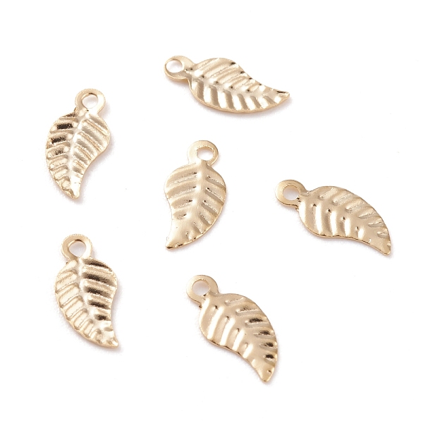 PandaHall Brass Charms, Leaf, Real 24K Gold Plated, 9x4x0.2mm, Hole: 1mm Brass Leaf
PandaHall Brass Charms, Leaf, Real 24K Gold Plated, 9x4x0.2mm, Hole: 1mm Brass Leaf
