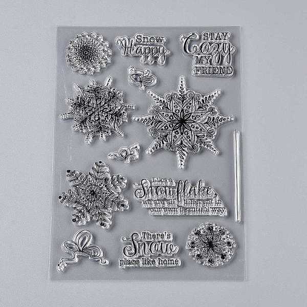 PandaHall Plastic Stamps, for DIY Scrapbooking, Photo Album Decorative, Cards Making, Stamp Sheets, Snowflake Pattern, 180x130~145x3mm..., Black
PandaHall Plastic Stamps, for DIY Scrapbooking, Photo Album Decorative, Cards Making, Stamp Sheets, Snowflake Pattern, 180x130~145x3mm..., Black