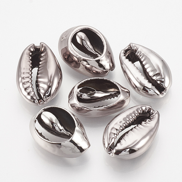 PandaHall UV Plated Cowrie Shell Beads, No Hole/Undrilled, Gunmetal, 18~21x11~14x6~7mm Cowrie Shell Others
PandaHall UV Plated Cowrie Shell Beads, No Hole/Undrilled, Gunmetal, 18~21x11~14x6~7mm Cowrie Shell Others