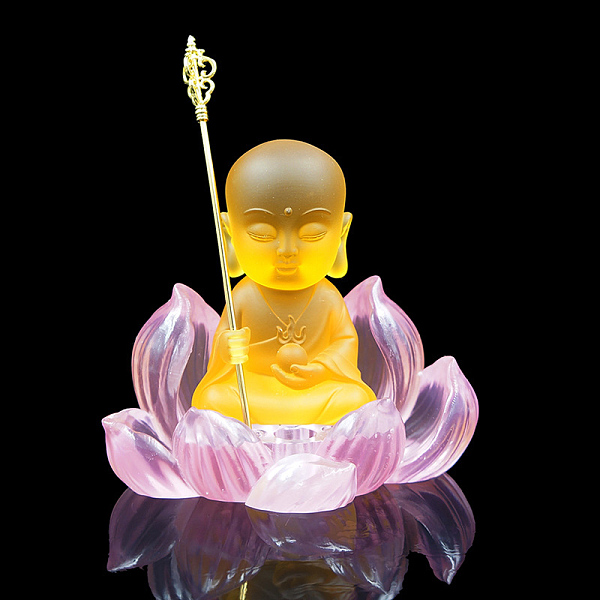 PandaHall Resin Buddha with Lotus Figurines, for Home Car Desktop Decoratio, Gold, 115x83x100mm Resin Others Gold
PandaHall Resin Buddha with Lotus Figurines, for Home Car Desktop Decoratio, Gold, 115x83x100mm Resin Others Gold