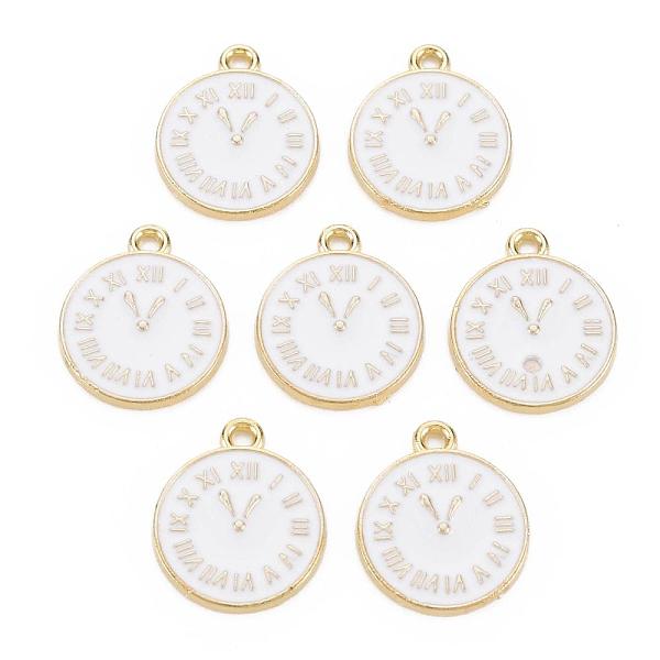 PandaHall Clock Alloy Enamel Pendants, White, 17x14.5x1.5mm, Hole: 1.5mm Alloy+Enamel Clock White
PandaHall Clock Alloy Enamel Pendants, White, 17x14.5x1.5mm, Hole: 1.5mm Alloy+Enamel Clock White