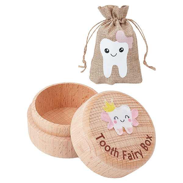 PandaHall GOMAKERER 1Pc Round Wooden Baby Tooth Keepsake Organizer Storage Box, Baby Girl First Lost Deciduous Teeth Collection, for Baby..., Orange
PandaHall GOMAKERER 1Pc Round Wooden Baby Tooth Keepsake Organizer Storage Box, Baby Girl First Lost Deciduous Teeth Collection, for Baby..., Orange