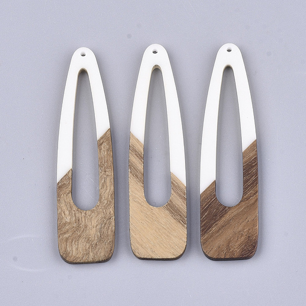 PandaHall Resin & Walnut Wood Big Pendants, Snap Hair Clip Shape, White, 66~66.5x17x3~3.5mm, Hole: 1.5mm Resin+Wood Others White
PandaHall Resin & Walnut Wood Big Pendants, Snap Hair Clip Shape, White, 66~66.5x17x3~3.5mm, Hole: 1.5mm Resin+Wood Others White