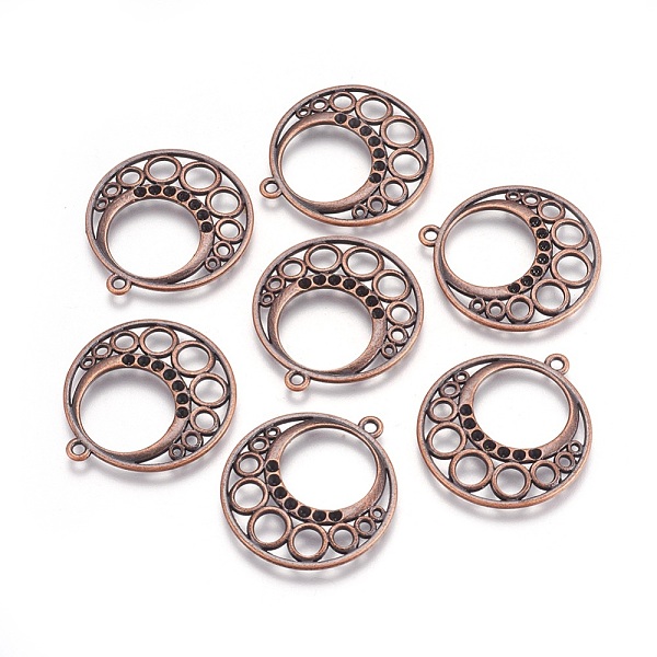 PandaHall Alloy Pendants, Lead Free and Cadmium Free, Flat Round, Red Copper Color, 28.5x1.5mm, Hole: 1.5mm Alloy Flat Round
PandaHall Alloy Pendants, Lead Free and Cadmium Free, Flat Round, Red Copper Color, 28.5x1.5mm, Hole: 1.5mm Alloy Flat Round