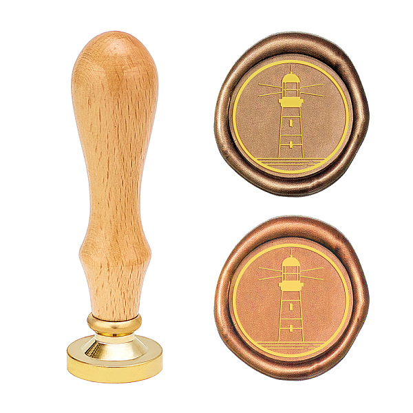 PandaHall CRASPIRE Brass Wax Seal Stamp, with Beech Wood Handles, for DIY Scrapbooking, Building Pattern, Stamp: 25x14mm, Handle...
PandaHall CRASPIRE Brass Wax Seal Stamp, with Beech Wood Handles, for DIY Scrapbooking, Building Pattern, Stamp: 25x14mm, Handle...