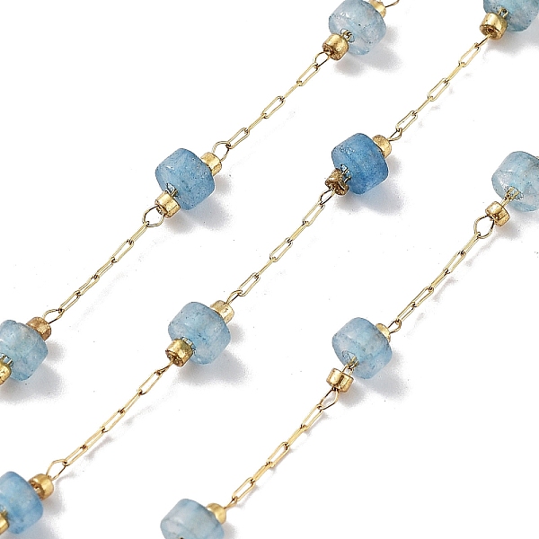 PandaHall 304 Stainless Steel Ball Chains, with Gemstone, with Spool, Soldered, Real 18K Gold Plated, 4x2.5mm, about 16.40 Feet(5m)/Roll...
PandaHall 304 Stainless Steel Ball Chains, with Gemstone, with Spool, Soldered, Real 18K Gold Plated, 4x2.5mm, about 16.40 Feet(5m)/Roll...