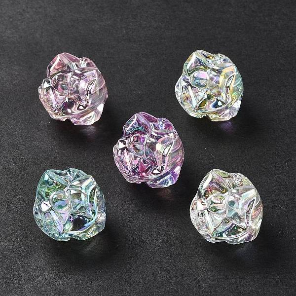 PandaHall UV Plating Rainbow Iridescent Acrylic Beads, Flower, Mixed Color, 17x17x15.5mm, Hole: 3.2mm Acrylic Flower Multicolor
PandaHall UV Plating Rainbow Iridescent Acrylic Beads, Flower, Mixed Color, 17x17x15.5mm, Hole: 3.2mm Acrylic Flower Multicolor