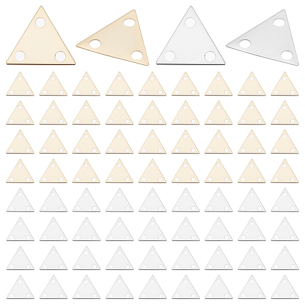 PandaHall 80Pcs 2 Colors Brass Chandelier Component Link, Long-Lasting Plated, Triangle, Real Gold Plated & Real Platinum Plated...
PandaHall 80Pcs 2 Colors Brass Chandelier Component Link, Long-Lasting Plated, Triangle, Real Gold Plated & Real Platinum Plated...