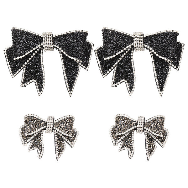 PandaHall CHGCRAFT 4pcs 2styles Handmade Rhinestone Bow Knot Black Rhinestone Patches Appliques DIY Crafts for Shoes Bag Package Accessories..., Multicolor
PandaHall CHGCRAFT 4pcs 2styles Handmade Rhinestone Bow Knot Black Rhinestone Patches Appliques DIY Crafts for Shoes Bag Package Accessories..., Multicolor