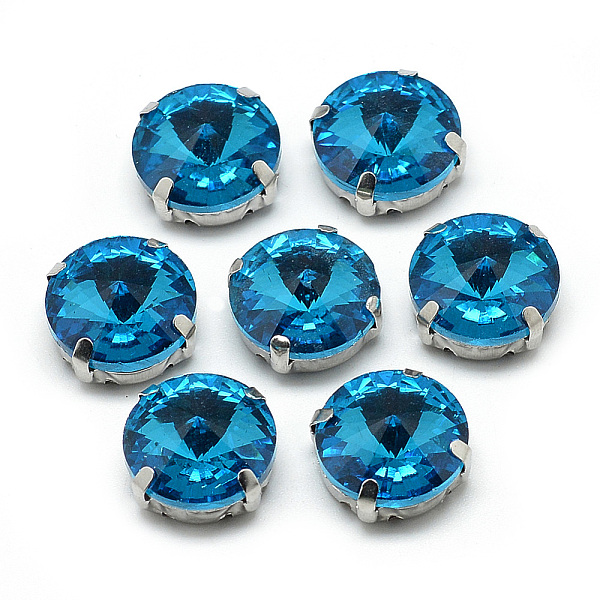 PandaHall Sew on Rhinestone, Multi-strand Links, Glass Rhinestone, with Brass Prong Settings, Garments Accessories, Faceted, Flat Round..., Blue
PandaHall Sew on Rhinestone, Multi-strand Links, Glass Rhinestone, with Brass Prong Settings, Garments Accessories, Faceted, Flat Round..., Blue