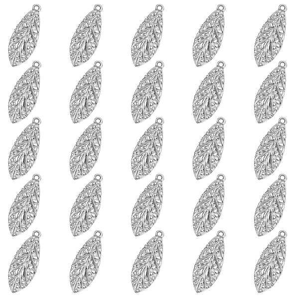 PandaHall Unicraftale 304 Stainless Steel Pendants, Leaf, Stainless Steel Color, 30x12x1.5mm, Hole: 1.2mm, 30pcs/box Stainless Steel Leaf
PandaHall Unicraftale 304 Stainless Steel Pendants, Leaf, Stainless Steel Color, 30x12x1.5mm, Hole: 1.2mm, 30pcs/box Stainless Steel Leaf