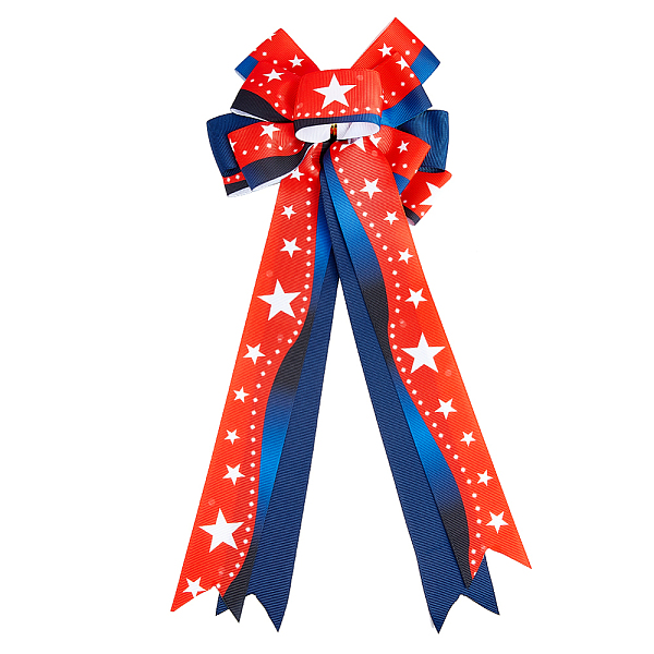PandaHall Polyester Bowknots, with Iron Twist Tie, Independence Day Decorations, Red, 360x150x24mm Polyester Bowknot Red
PandaHall Polyester Bowknots, with Iron Twist Tie, Independence Day Decorations, Red, 360x150x24mm Polyester Bowknot Red
