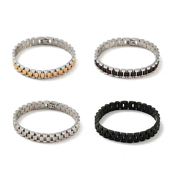 PandaHall 304 Stainless Steel Thick Link Chain Bracelet, Watch Band Chain Bracelet for Men Women, Mixed Color, 8-5/8 inch(21.8cm) 304...
PandaHall 304 Stainless Steel Thick Link Chain Bracelet, Watch Band Chain Bracelet for Men Women, Mixed Color, 8-5/8 inch(21.8cm) 304...