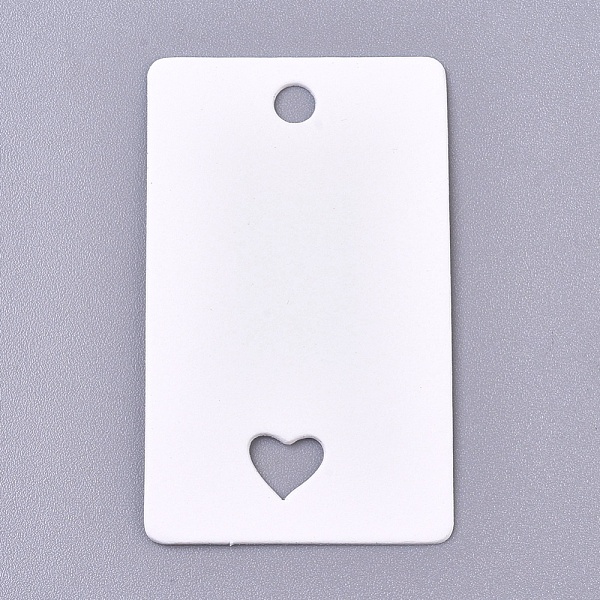 PandaHall Paper Price Tags, Hang Tags, for Jewelry Display, Arts and Crafts, Wedding Christmas, Rectangle with Heart, White, 50x30x0.4mm...
PandaHall Paper Price Tags, Hang Tags, for Jewelry Display, Arts and Crafts, Wedding Christmas, Rectangle with Heart, White, 50x30x0.4mm...