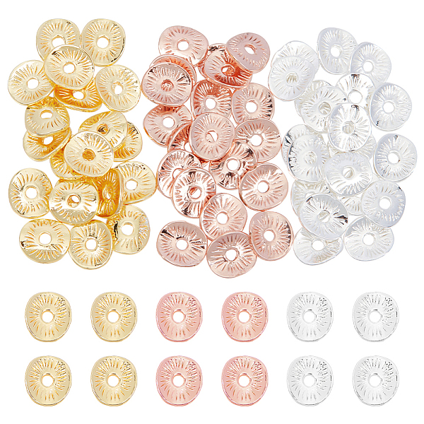 PandaHall arricraft 60 Pcs Disc Spacer Beads, 18K Gold Plated Spacer Beads Stripe Style Flat Round Spacer Beads Small Loose Spacer Beads for...
PandaHall arricraft 60 Pcs Disc Spacer Beads, 18K Gold Plated Spacer Beads Stripe Style Flat Round Spacer Beads Small Loose Spacer Beads for...