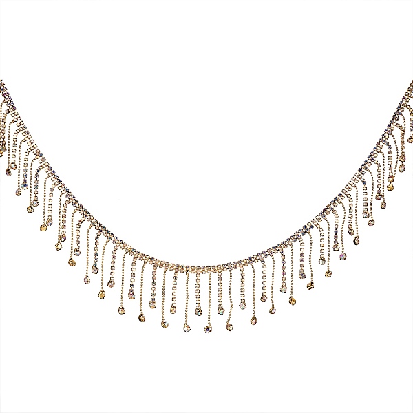 PandaHall 1 Yard Brass Rhinestone Cup Chains, Tassel Chains, Great for Door Curtain, Wedding Decoration DIY Material, Heart and Round...
PandaHall 1 Yard Brass Rhinestone Cup Chains, Tassel Chains, Great for Door Curtain, Wedding Decoration DIY Material, Heart and Round...