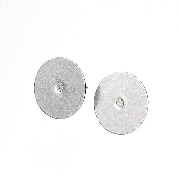 PandaHall 304 Stainless Steel Stud Earring Findings, Stainless Steel Color, 12x14mm, Pin: 0.8mm 304 Stainless Steel Others
PandaHall 304 Stainless Steel Stud Earring Findings, Stainless Steel Color, 12x14mm, Pin: 0.8mm 304 Stainless Steel Others