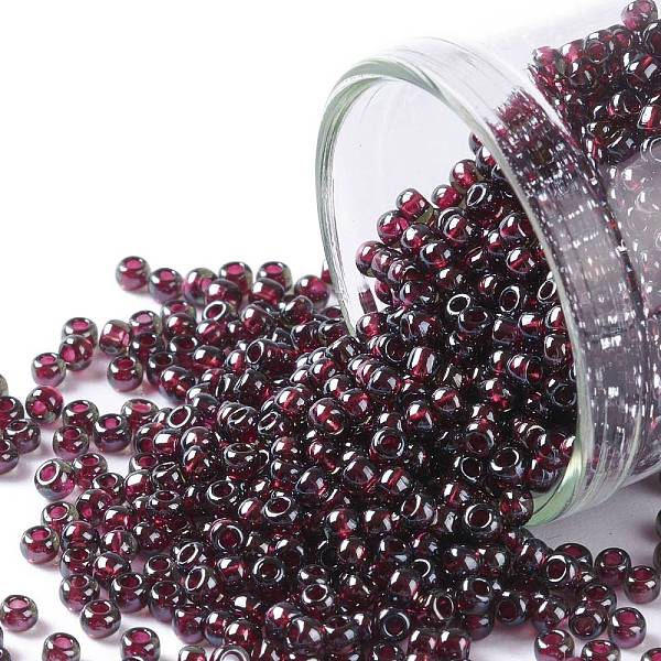 PandaHall TOHO Round Seed Beads, Japanese Seed Beads, (364) Lustered Amethyst Transparent, 11/0, 2.2mm, Hole: 0.8mm, about 50000pcs/pound..., Purple
PandaHall TOHO Round Seed Beads, Japanese Seed Beads, (364) Lustered Amethyst Transparent, 11/0, 2.2mm, Hole: 0.8mm, about 50000pcs/pound..., Purple