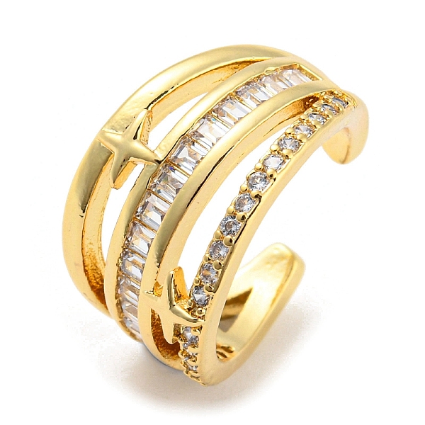 PandaHall Star Brass Micro Pave Clear Cubic Zirconia Cuff Earrings, Long-Lasting Plated, Cadmium Free & Lead Free, Real 18K Gold Plated...
PandaHall Star Brass Micro Pave Clear Cubic Zirconia Cuff Earrings, Long-Lasting Plated, Cadmium Free & Lead Free, Real 18K Gold Plated...