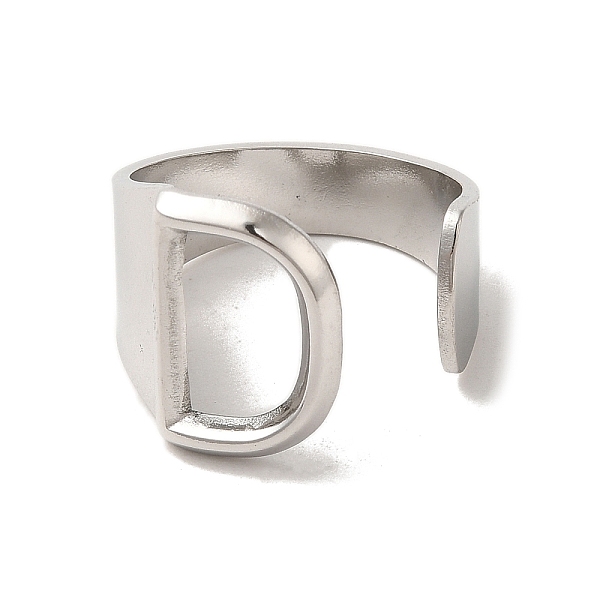 PandaHall 201 Stainless Steel Finger Rings, Letter D, Inner Diameter: 18mm 201 Stainless Steel Letter D
PandaHall 201 Stainless Steel Finger Rings, Letter D, Inner Diameter: 18mm 201 Stainless Steel Letter D