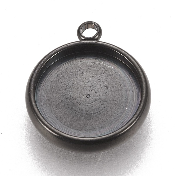 PandaHall 304 Stainless Steel Pendant Cabochon Settings, Lace Edge Bezel Cups, Flat Round, Electrophoresis Black, Tray: 12mm, 17x14.5x3mm...
PandaHall 304 Stainless Steel Pendant Cabochon Settings, Lace Edge Bezel Cups, Flat Round, Electrophoresis Black, Tray: 12mm, 17x14.5x3mm...