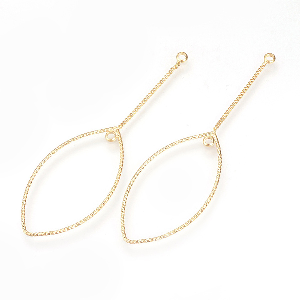 PandaHall Brass Big Pendants, Nickel Free, Real 18K Gold Plated, Horse Eye, Golden, 61mm, Hole: 1.5mm Brass Horse Eye
PandaHall Brass Big Pendants, Nickel Free, Real 18K Gold Plated, Horse Eye, Golden, 61mm, Hole: 1.5mm Brass Horse Eye