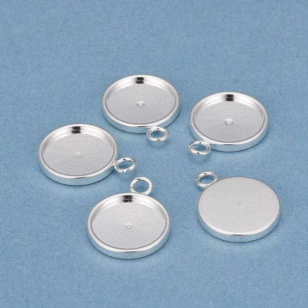PandaHall 201 Stainless Steel Pendant Cabochon Settings, Plain Edge Bezel Cups, Flat Round, Silver, Tray: 12mm, 18x14x2mm, Hole: 2.5mm 201...
PandaHall 201 Stainless Steel Pendant Cabochon Settings, Plain Edge Bezel Cups, Flat Round, Silver, Tray: 12mm, 18x14x2mm, Hole: 2.5mm 201...