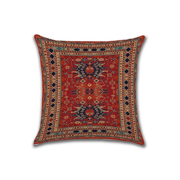 PandaHall Square Cotton Linen Pillow Covers, Persian Style Pattern Cushion Cover, for Couch Sofa Bed, Square, without Pillow Filling, Dark..., Brown
PandaHall Square Cotton Linen Pillow Covers, Persian Style Pattern Cushion Cover, for Couch Sofa Bed, Square, without Pillow Filling, Dark..., Brown