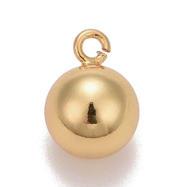 PandaHall Brass Ball Charms, Round, Cadmium Free & Nickel Free & Lead Free, Long-Lasting Plated, Real 18K Gold Plated, 10.5x7.5mm, Hole: 1mm...
PandaHall Brass Ball Charms, Round, Cadmium Free & Nickel Free & Lead Free, Long-Lasting Plated, Real 18K Gold Plated, 10.5x7.5mm, Hole: 1mm...