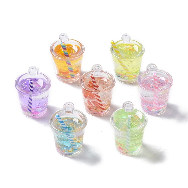 PandaHall Luminous Translucent Resin Pendants, with Polymer Clay, Gold Foil, Glow in the Dark Bear Candy Drink Cup Charm, Mixed Color..., Multicolor
PandaHall Luminous Translucent Resin Pendants, with Polymer Clay, Gold Foil, Glow in the Dark Bear Candy Drink Cup Charm, Mixed Color..., Multicolor