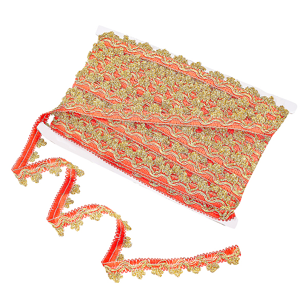 PandaHall Sparkle Polyester Lace Ribbon, with Crown Trimming, for Clothing Accessories, Red, 3/4 inch(20mm), about 21.87 Yards(20m)/Card...
PandaHall Sparkle Polyester Lace Ribbon, with Crown Trimming, for Clothing Accessories, Red, 3/4 inch(20mm), about 21.87 Yards(20m)/Card...