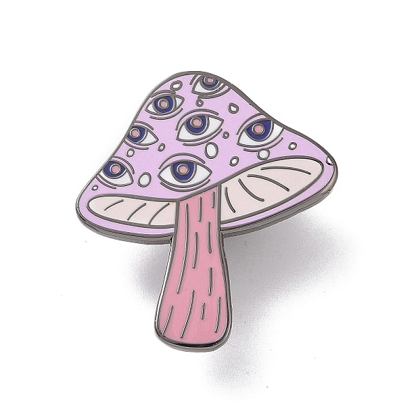 PandaHall Mushroom with Eye Alloy Enamel Pin Brooch, for Backpack Clothes, Lilac, 30x28x2mm Alloy+Enamel Mushroom Purple
PandaHall Mushroom with Eye Alloy Enamel Pin Brooch, for Backpack Clothes, Lilac, 30x28x2mm Alloy+Enamel Mushroom Purple